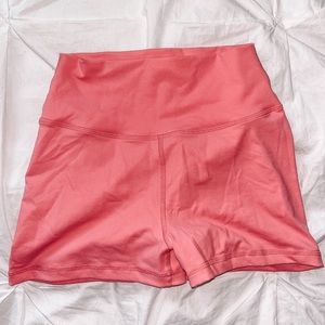 Pink Muscle Nation Scrunch Shorts